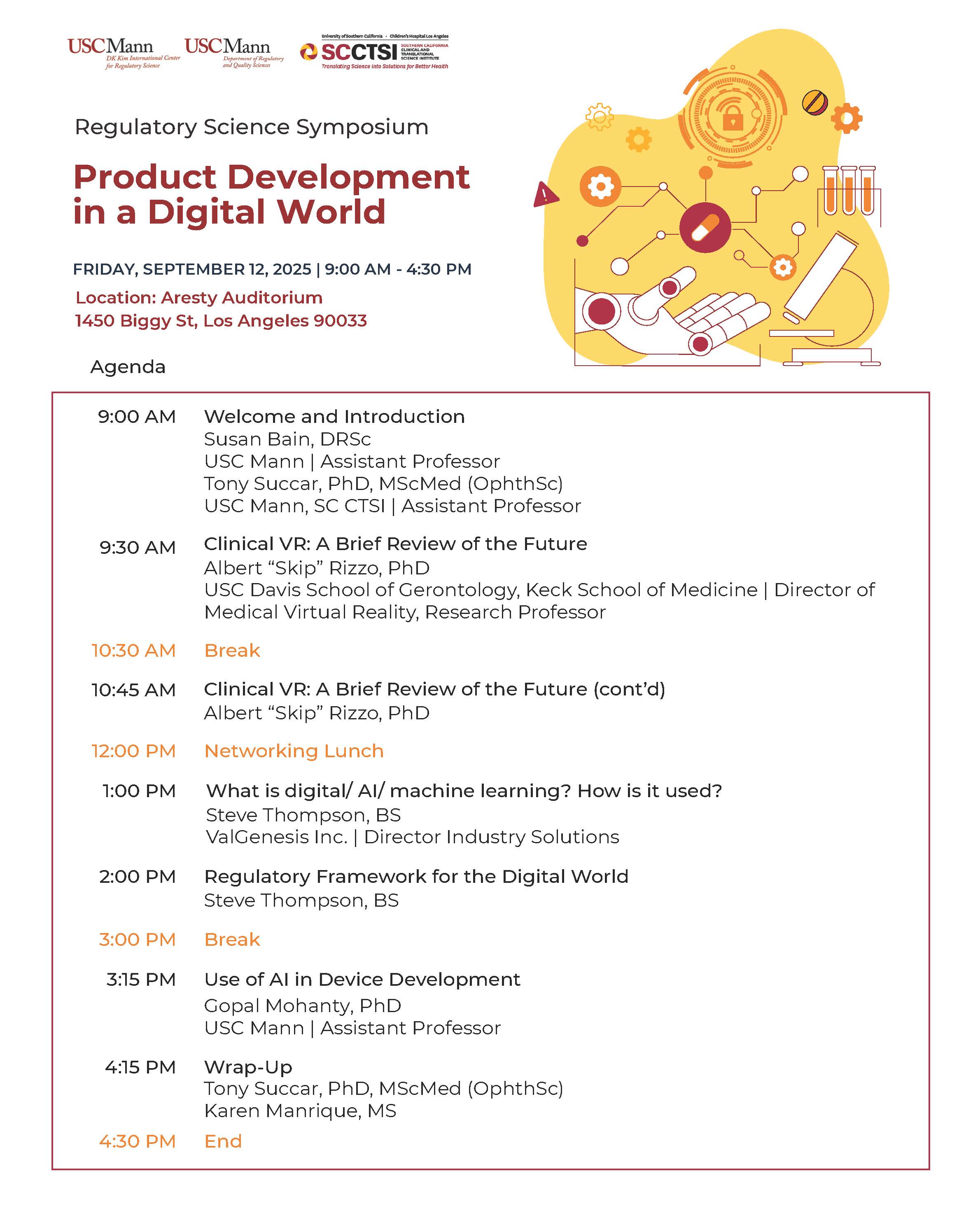 Agenda - Product Development in a Digital World